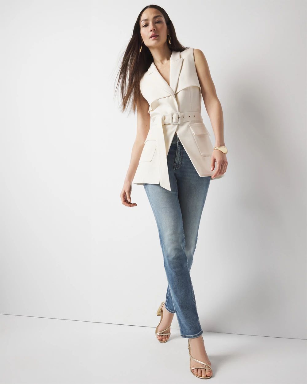 【UNLIENS】　boa long vest Ultra Light Down Long Vest | UNIQLO US